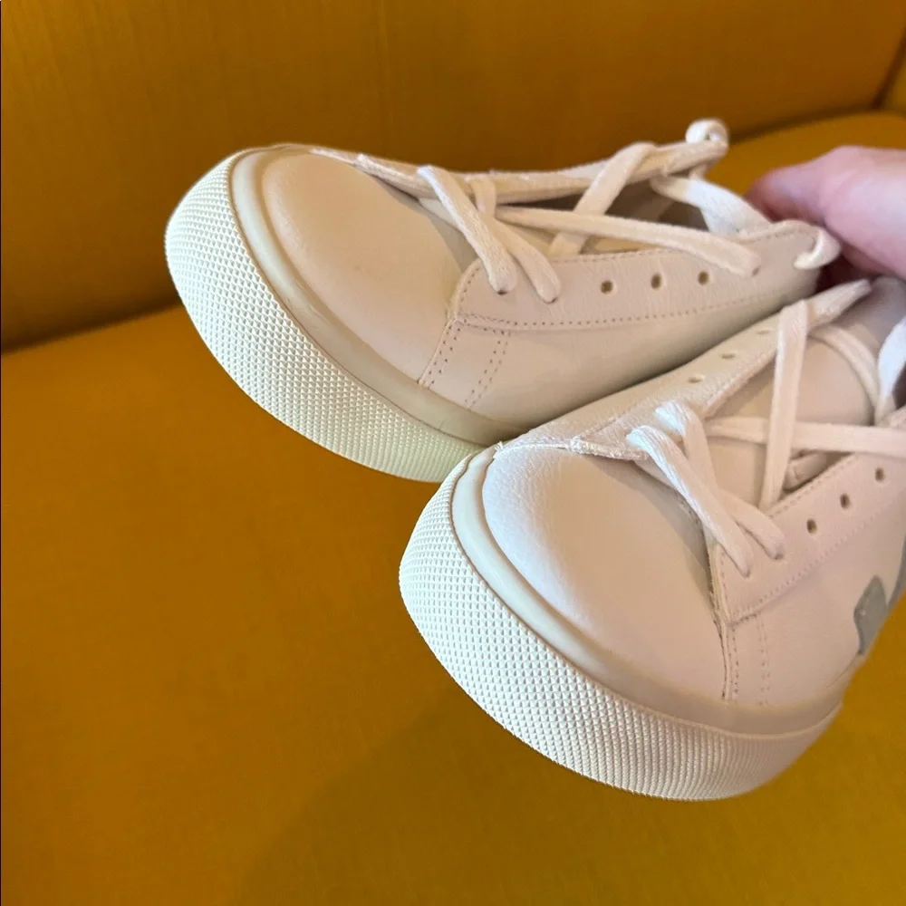 NEW $175 VEJA Campo Chromefree Matcha Leather Sneakers - Picture 6 of 13